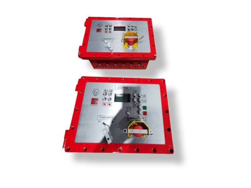 Ex d generator control panel — flameproof enclosure with genset controller